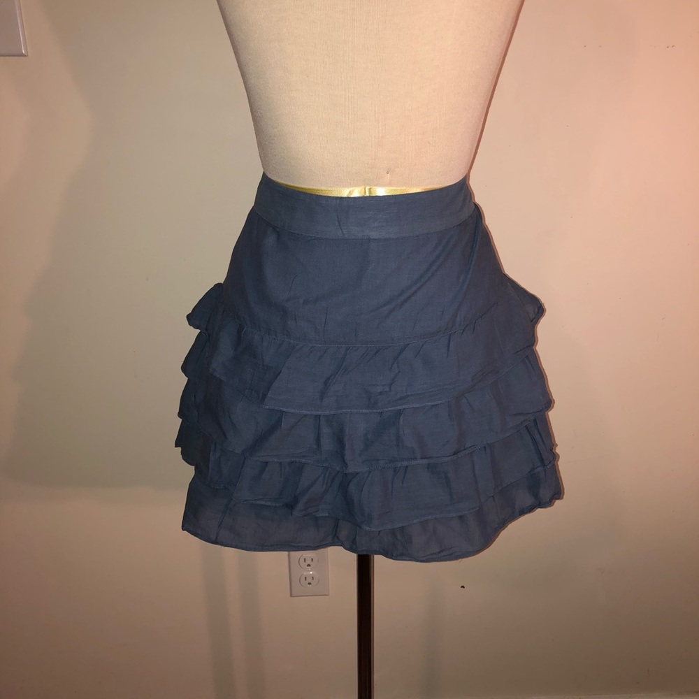 LOFT Pleated layer skirt